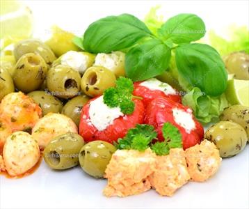 تصویر با کیفیت زیتون پرورده